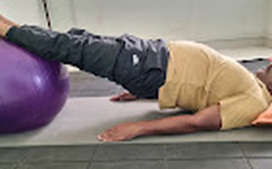 Posture correction and strengthening exercise session